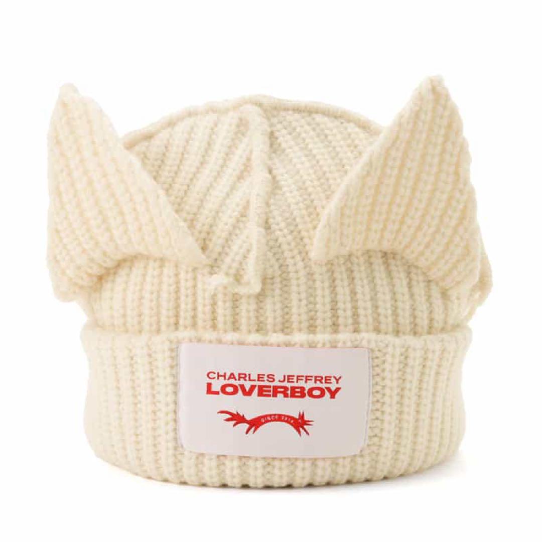 LOVERBOY ニット帽　CHARLES JEFFREY 猫耳
