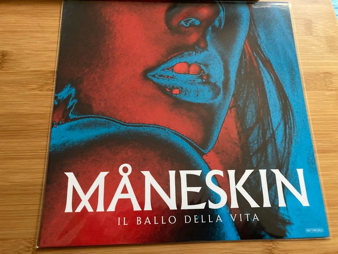 レア　ダミアーノ直筆サインメガジャケットCD　マネスキン　maneskin CD