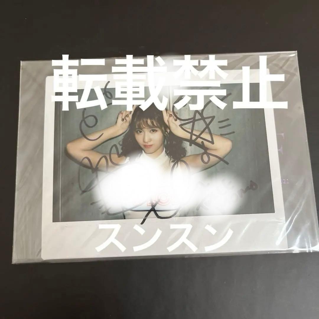 TWICE モモ直筆サイン入りチェキ