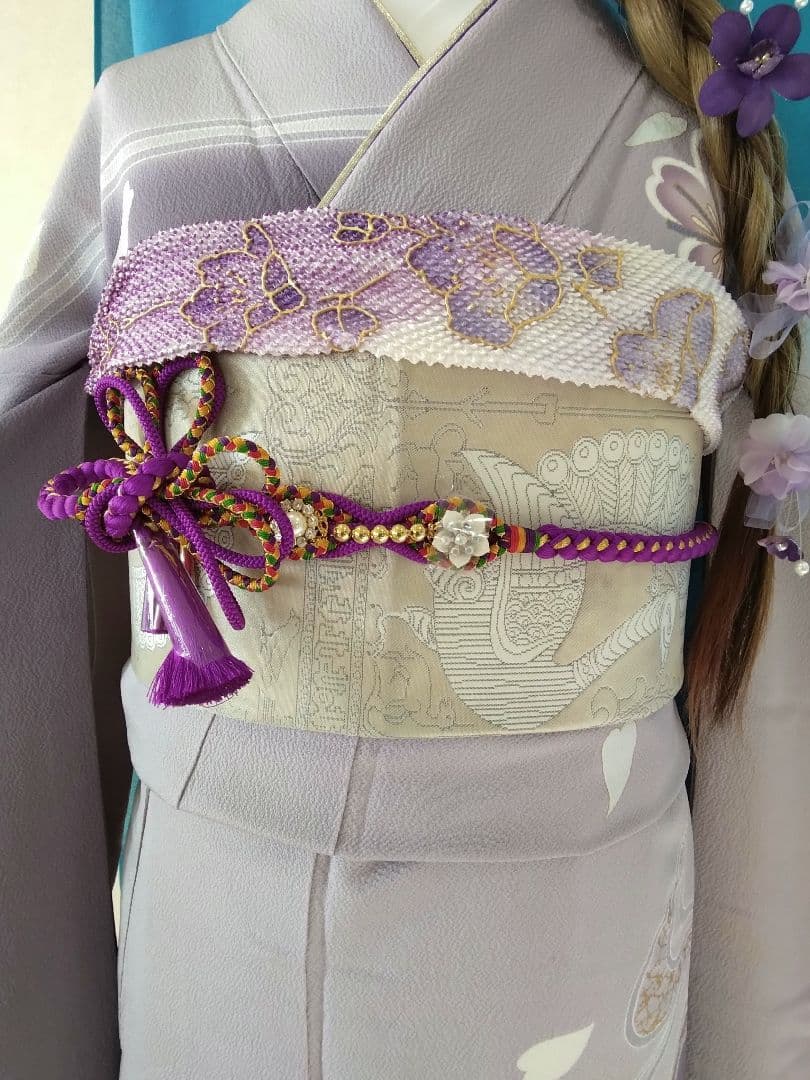 振袖フルセット、やまと誂製振袖、重ね衿、帯揚げ帯締め、袋帯、襦袢、ガード加工