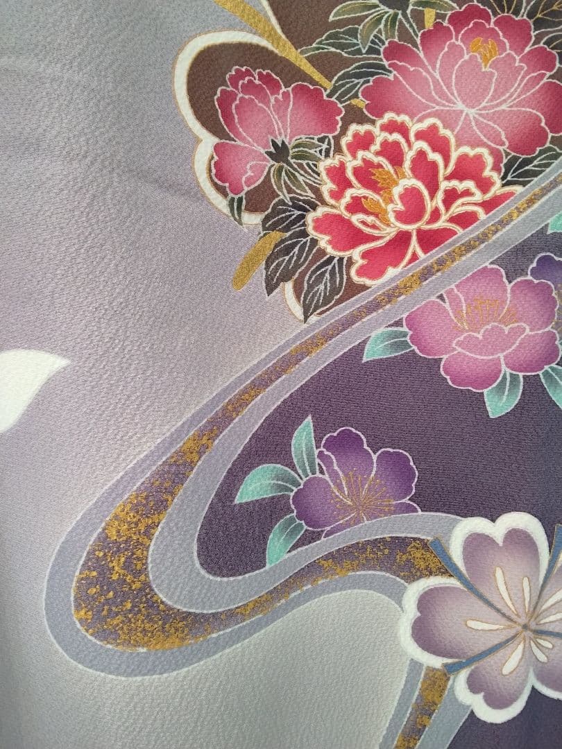 振袖フルセット、やまと誂製振袖、重ね衿、帯揚げ帯締め、袋帯、襦袢、ガード加工