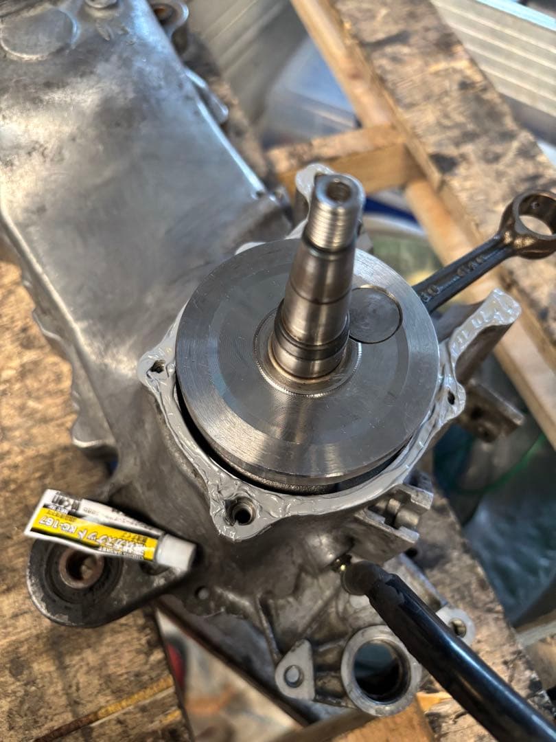 スーパーディオ　AF27・AF28 クランクベアリング交換済エンジン。