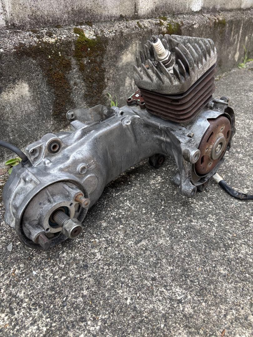 スーパーディオ　AF27・AF28 クランクベアリング交換済エンジン。