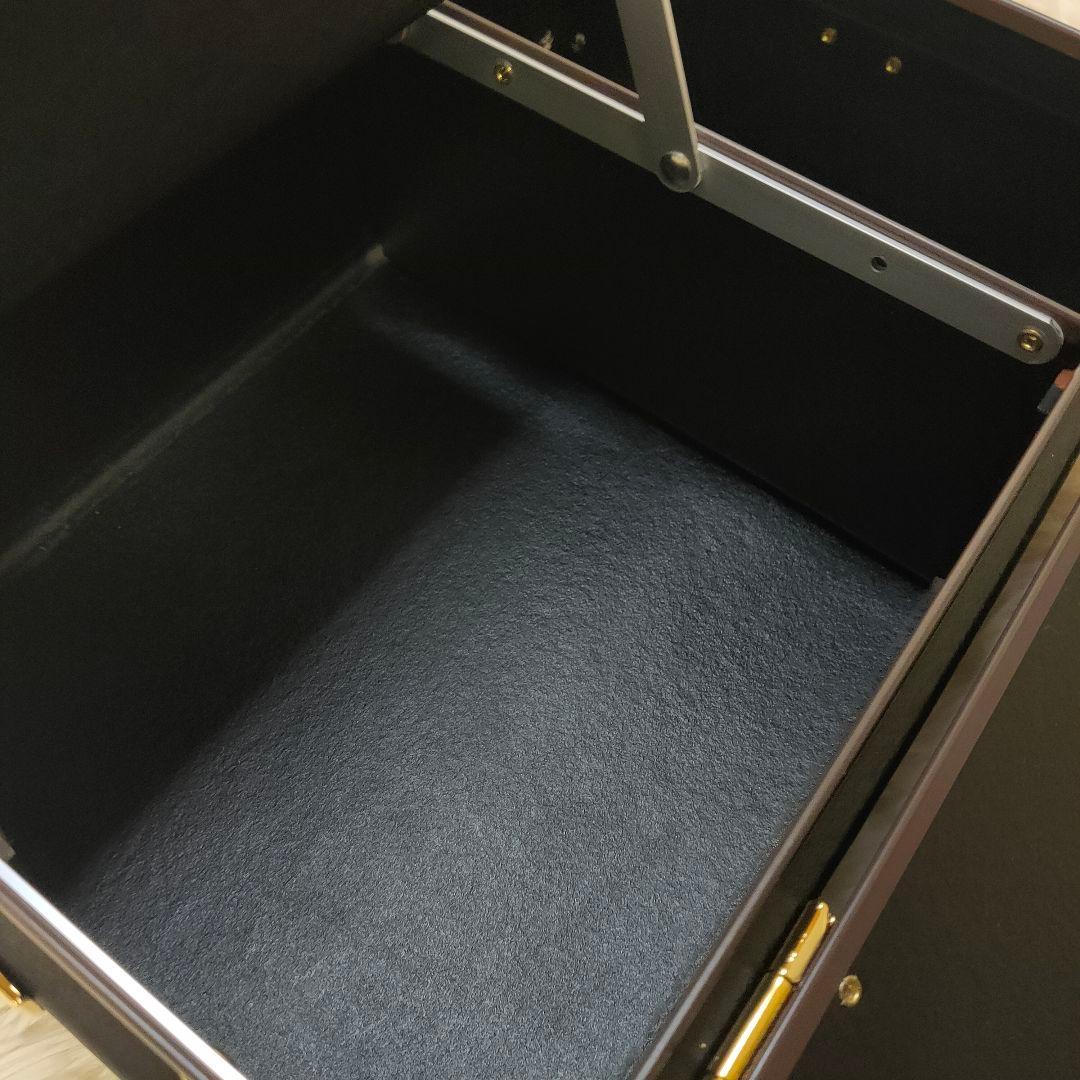 タグ付き 安達紙器工業株式会社 タイムボイジャー コレクションバッグ　L　黒