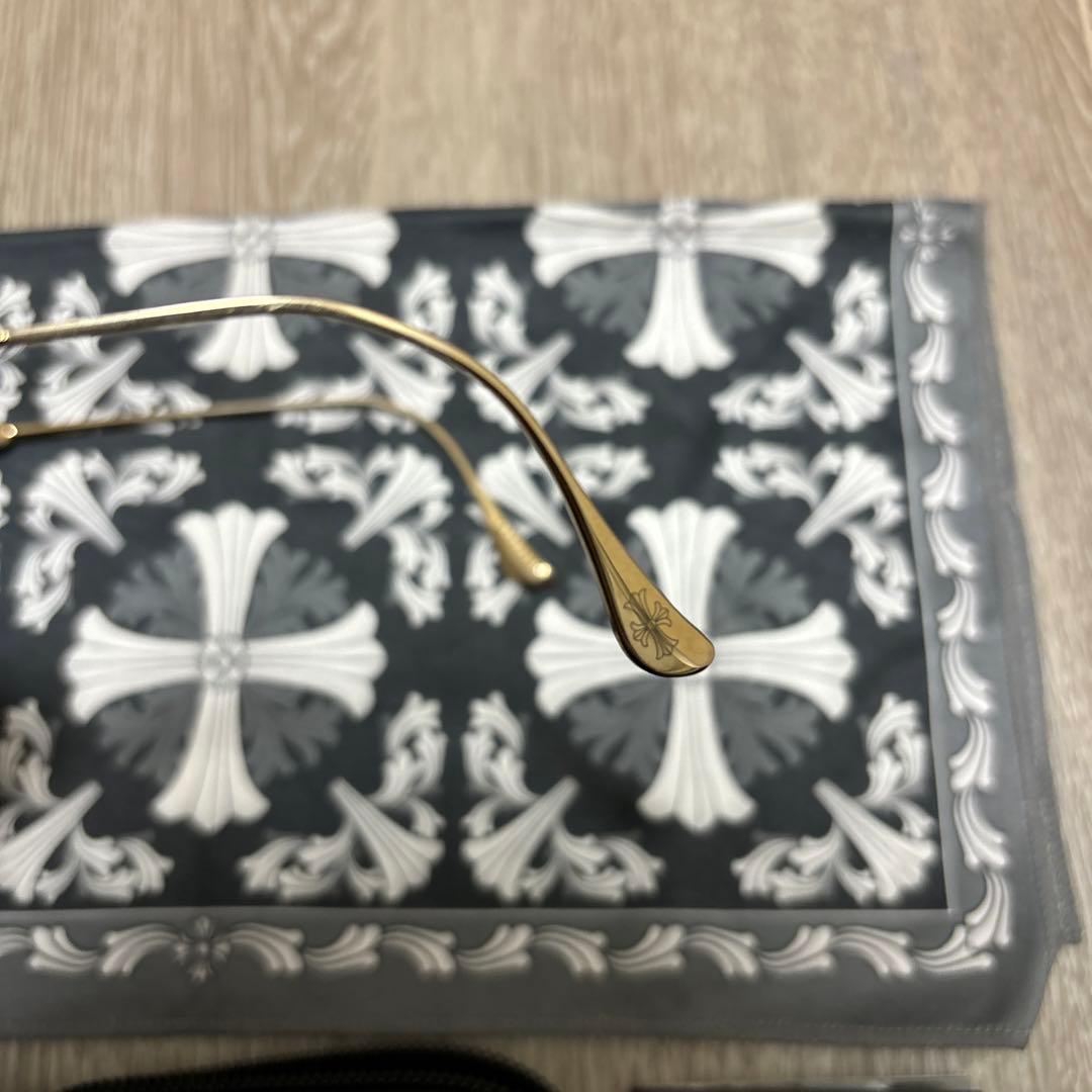 Chrome Hearts SLAGサングラス 眼鏡　眼鏡ケース、クロス付き