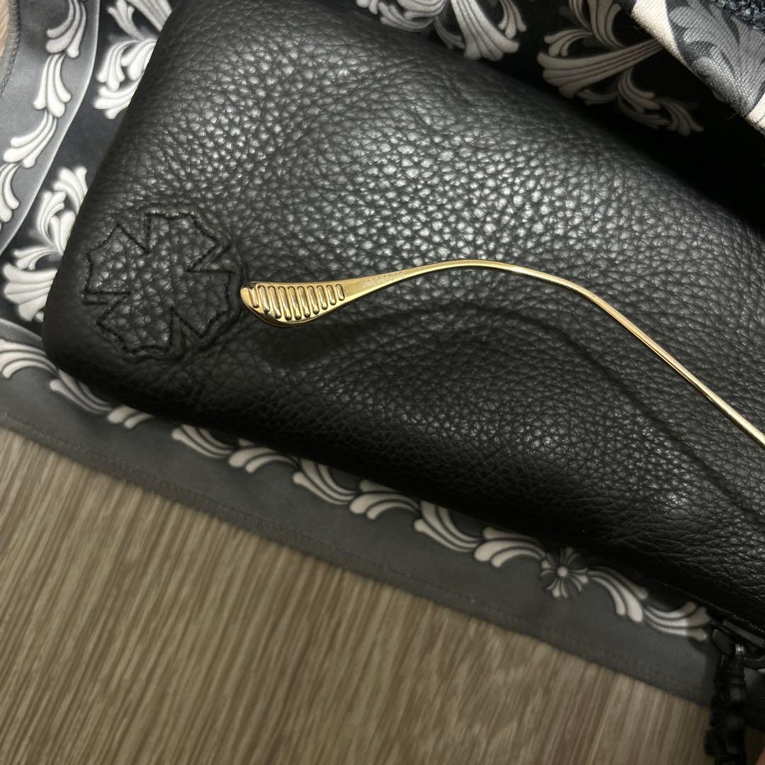 Chrome Hearts SLAGサングラス 眼鏡　眼鏡ケース、クロス付き