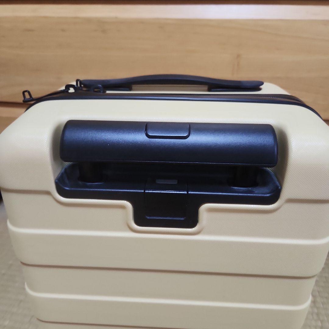 無印良品　キャリーケース　黄色