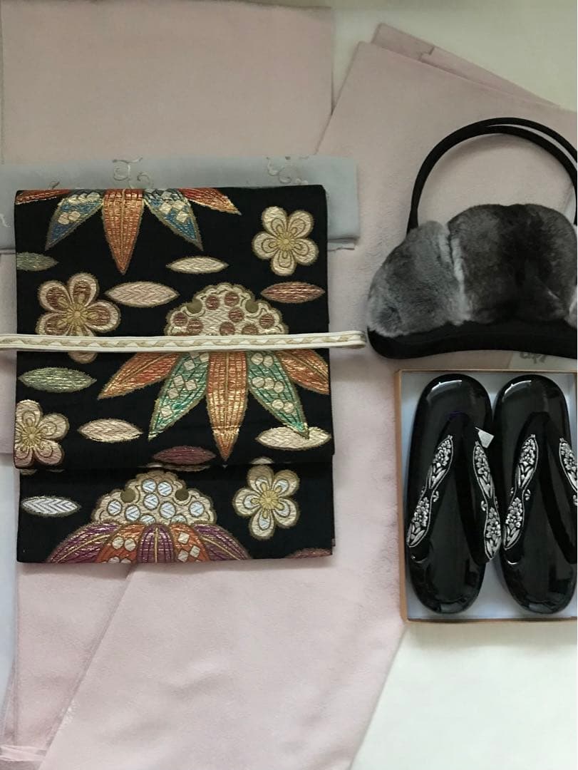 FOXEY フォクシー　上質なチンチラのティペットとバッグのセット