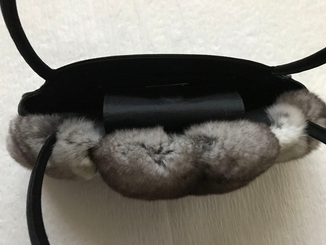 FOXEY フォクシー　上質なチンチラのティペットとバッグのセット