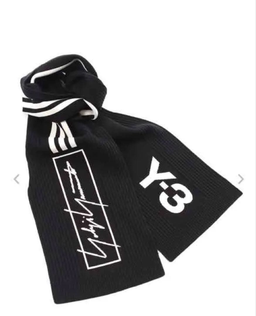 Y-3 ワイスリー　ブラックマフラー