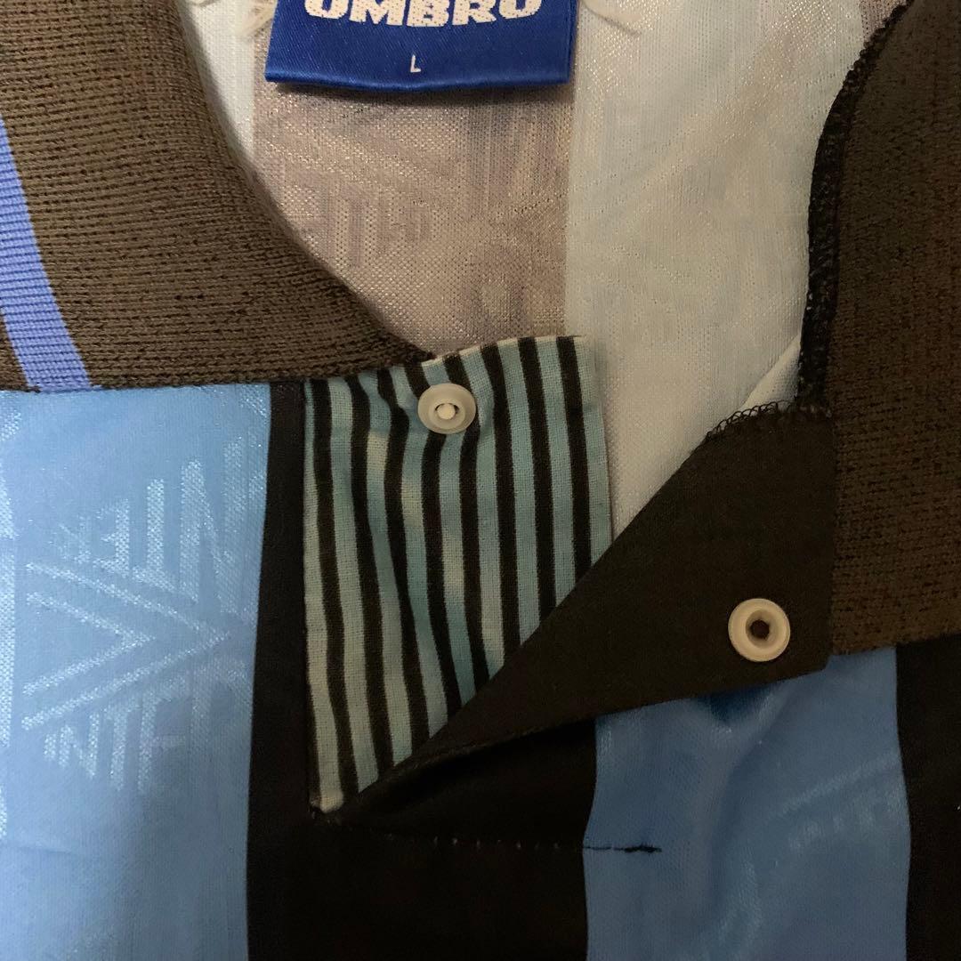 インテルミラノ　92/93ホーム　No.10ベルカンプ　Lサイズ　アンブロ