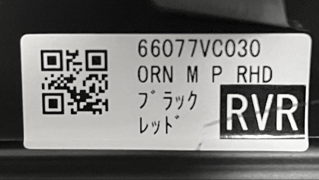 スバル レヴォーグ VN 純正 インパネパネル左右 レッドステッチ