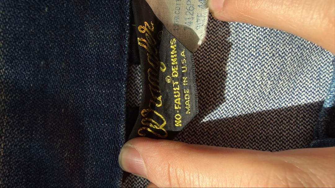 80s WRANGLER 126MJデニムジャケット44三角黒タグUSA製