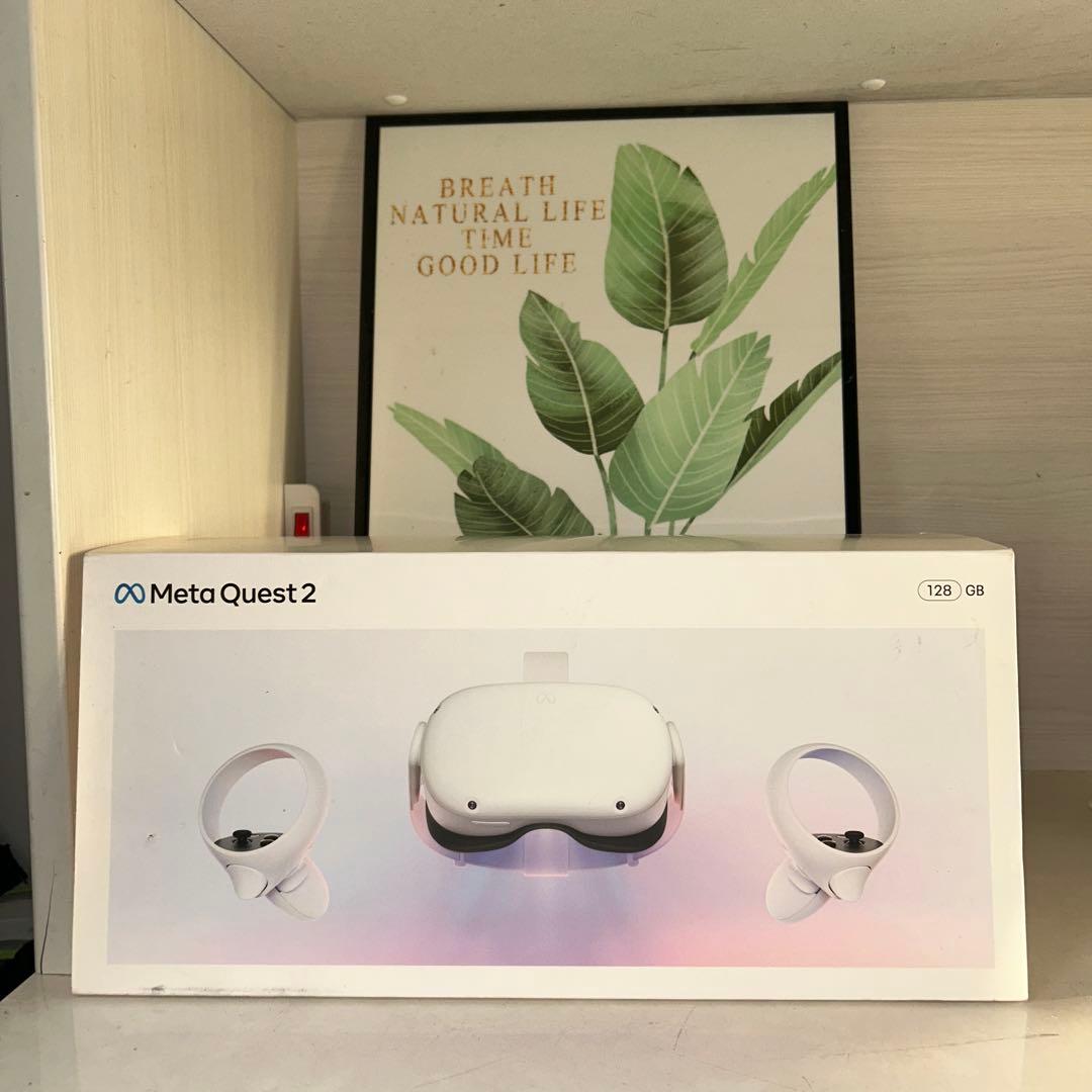 新品未使用￼！ Quest 2 128GB VR ヘッドセット ゲーム