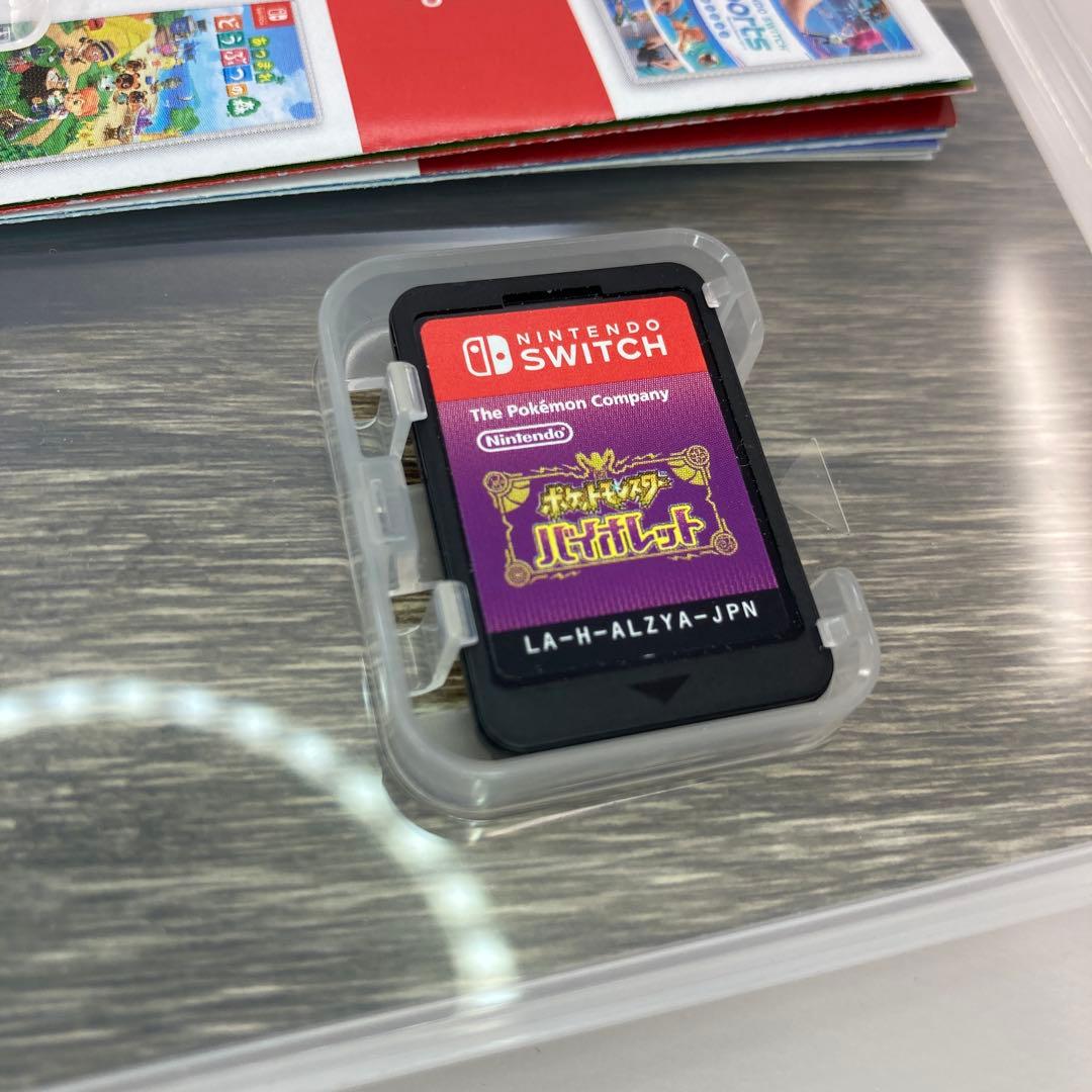 ソフト有り ポケモン Switch スカーレット バイオレット パッケージ版