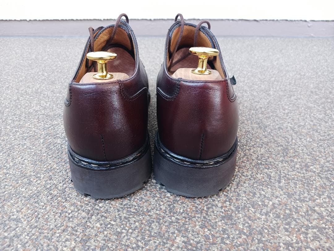 パラブーツ　シャンボード　カフェ　オールソール交換済　　6.5