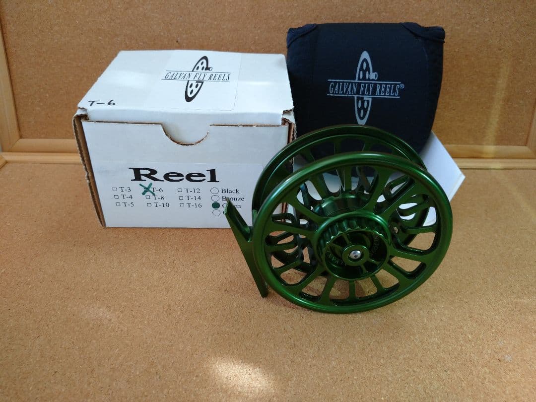 ガルバン フライリール トルクシリーズ グリーン T－６ ラージアーバー 新品