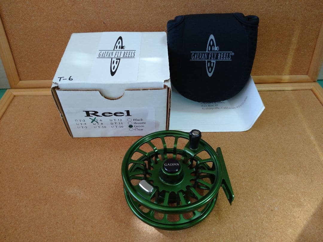 ガルバン フライリール トルクシリーズ グリーン T－６ ラージアーバー 新品