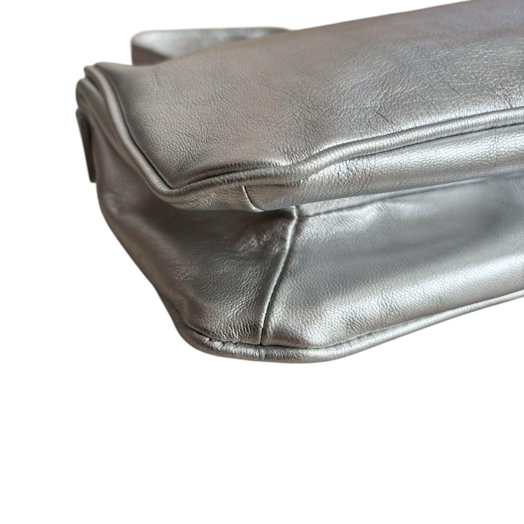 美品✨ear PAPILLONNER　ミニスワローマチショルダーバッグ　シルバー