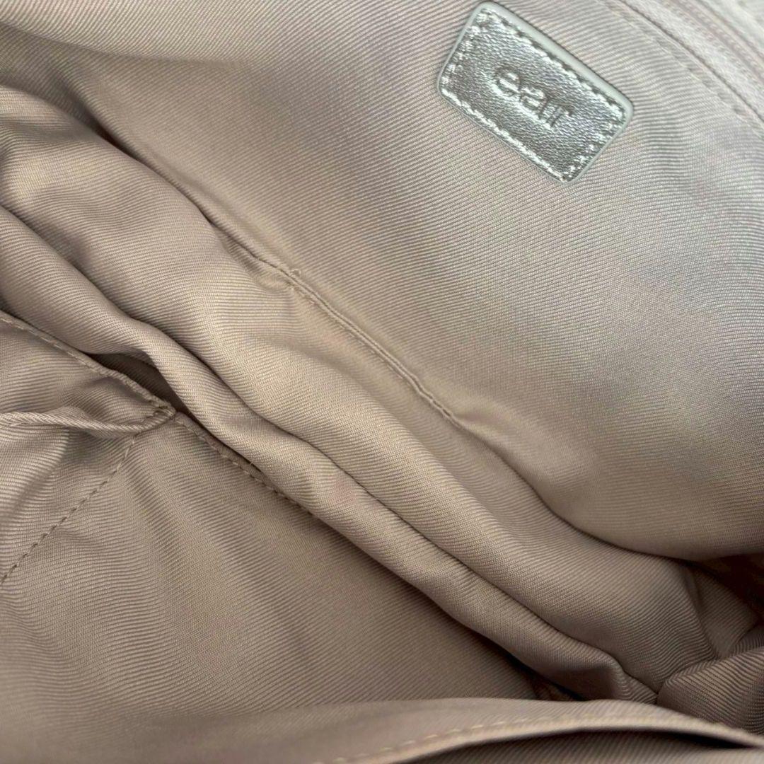 美品✨ear PAPILLONNER　ミニスワローマチショルダーバッグ　シルバー