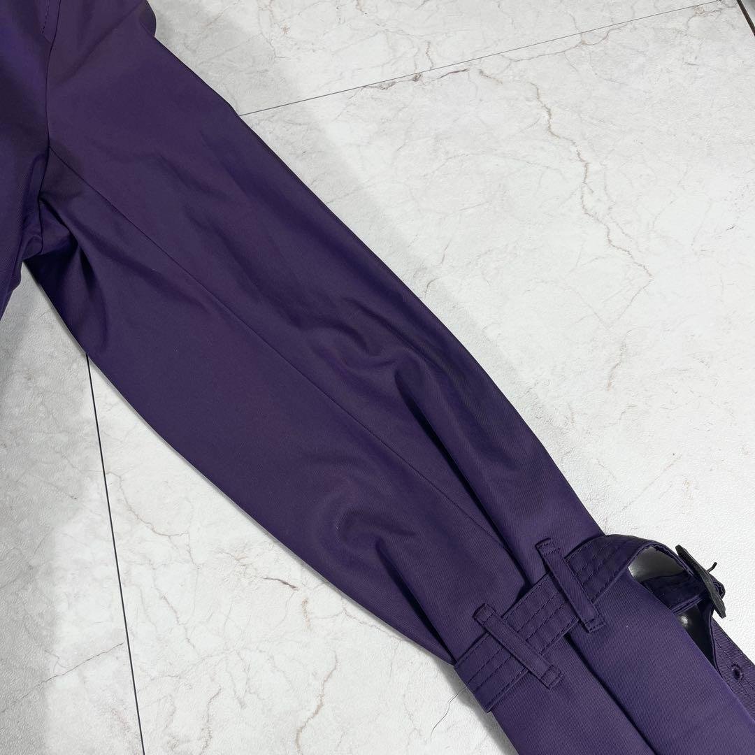 ✨未使用級 アクアスキュータム 希少カラー トレンチコート ライナー チェック