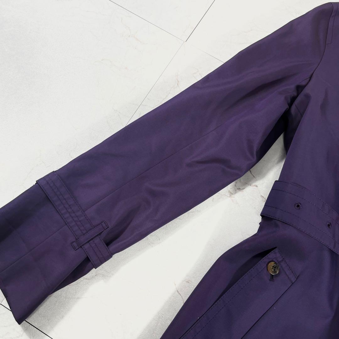 ✨未使用級 アクアスキュータム 希少カラー トレンチコート ライナー チェック