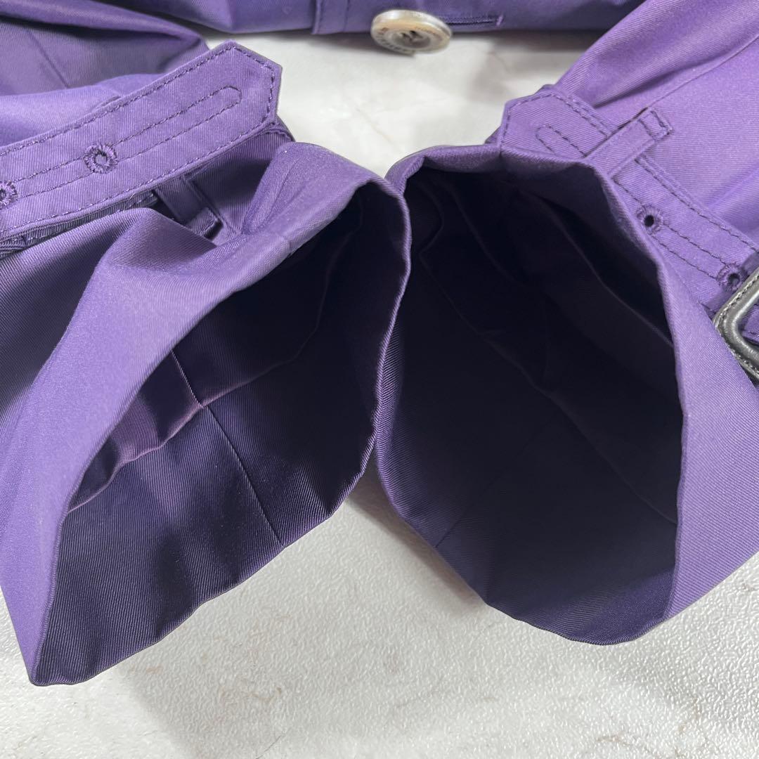 ✨未使用級 アクアスキュータム 希少カラー トレンチコート ライナー チェック