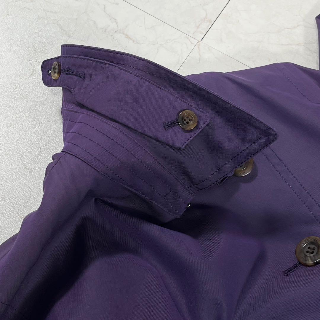 ✨未使用級 アクアスキュータム 希少カラー トレンチコート ライナー チェック