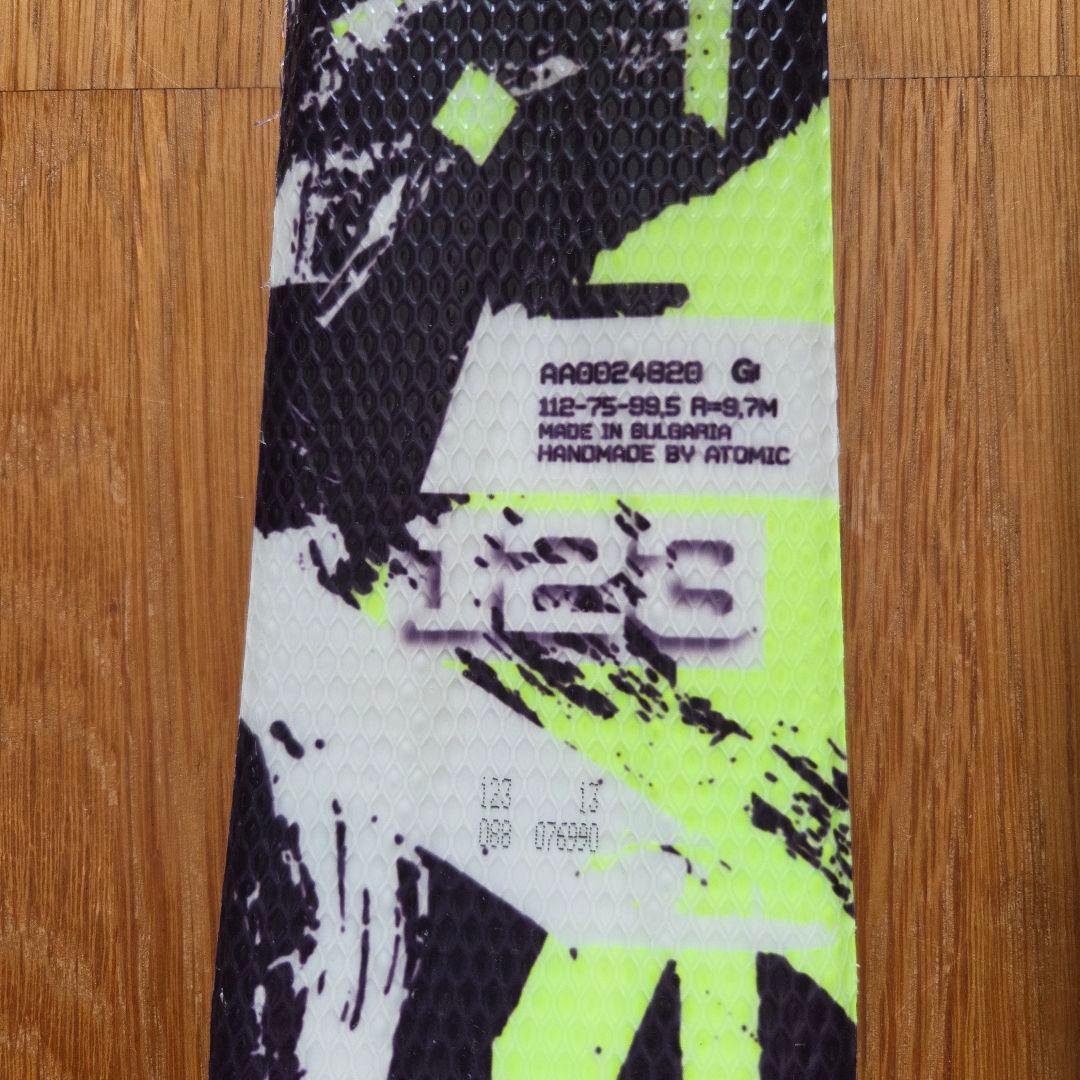 【ATOMIC】アトミック　123cm