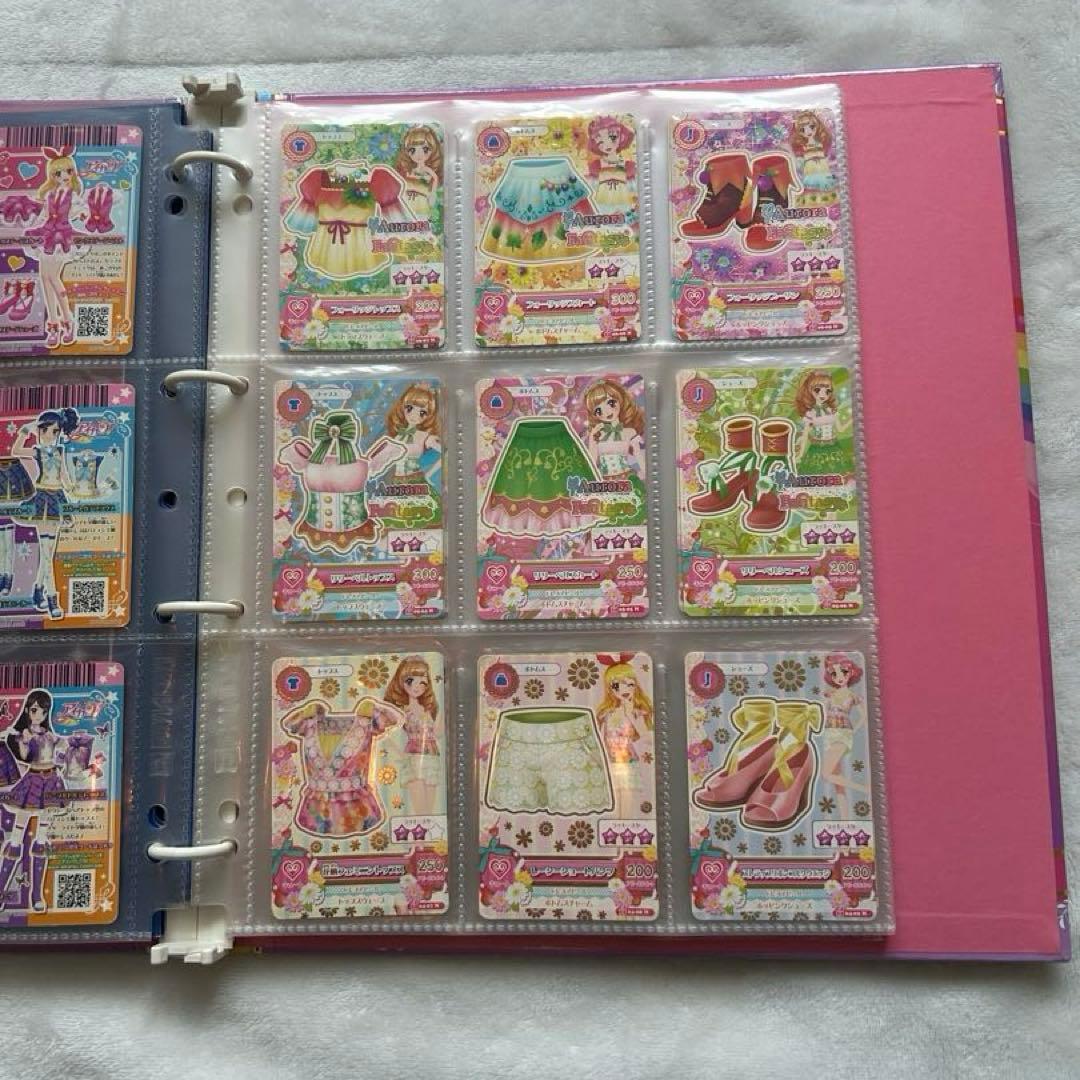 アイカツ 9ポケットバインダー＋アイカツカード78枚セット