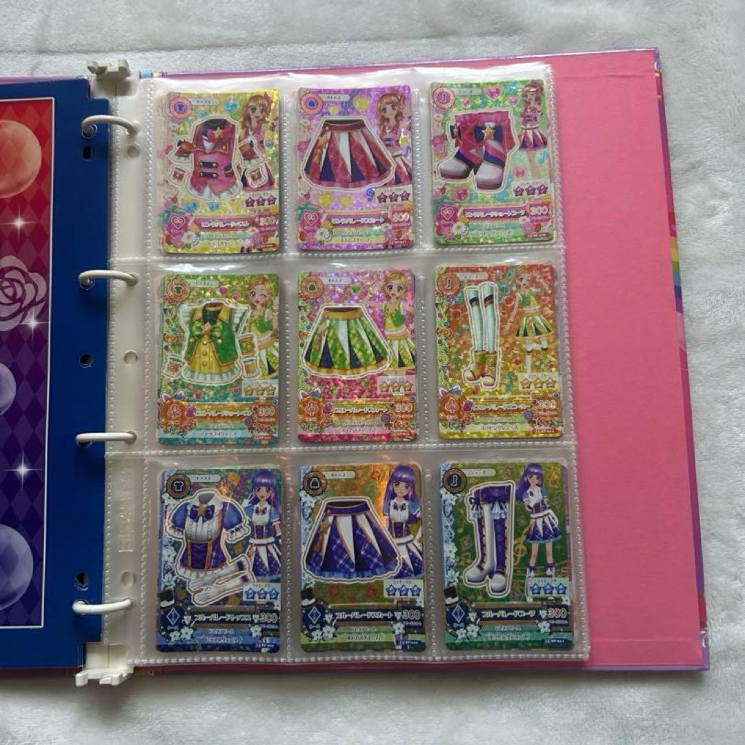 アイカツ 9ポケットバインダー＋アイカツカード78枚セット