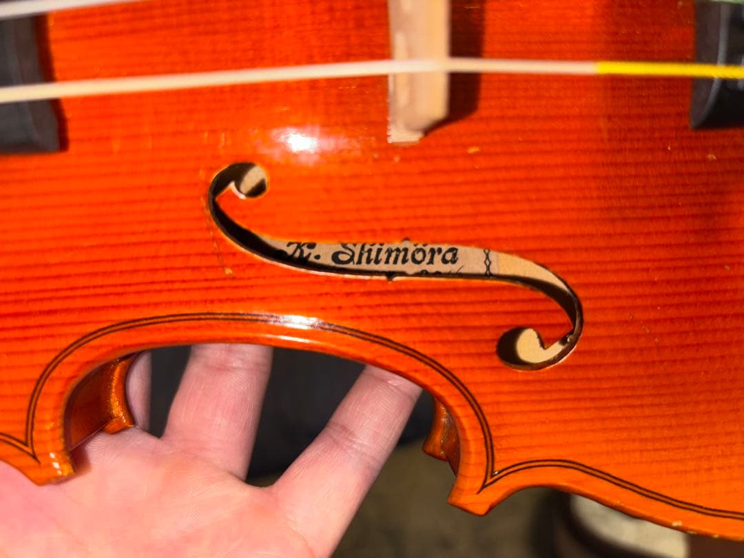 下倉バイオリン 2/1 K.SHIMORA 1式セット