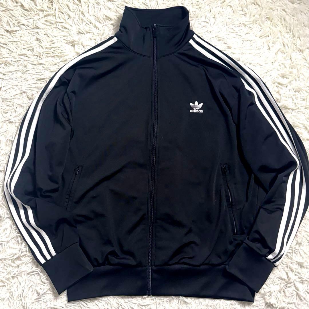 アディダス ファイヤーバード トラックトップ ブラック 黒 2XL 2024年製