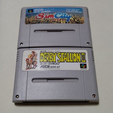 スーパーファミコン　本体+カセット3個セット