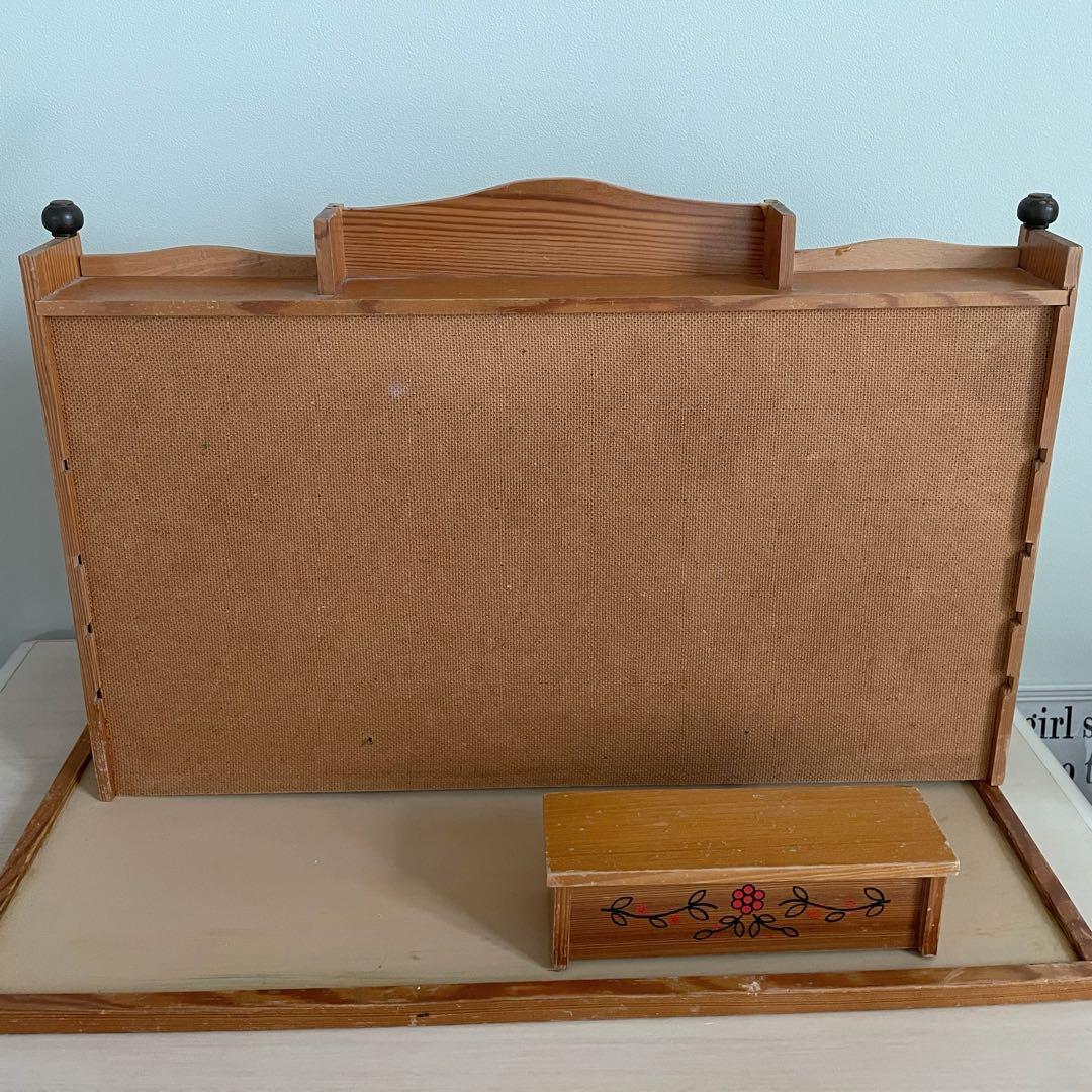 ドールハウス 1/6アンティーク風背景ボード