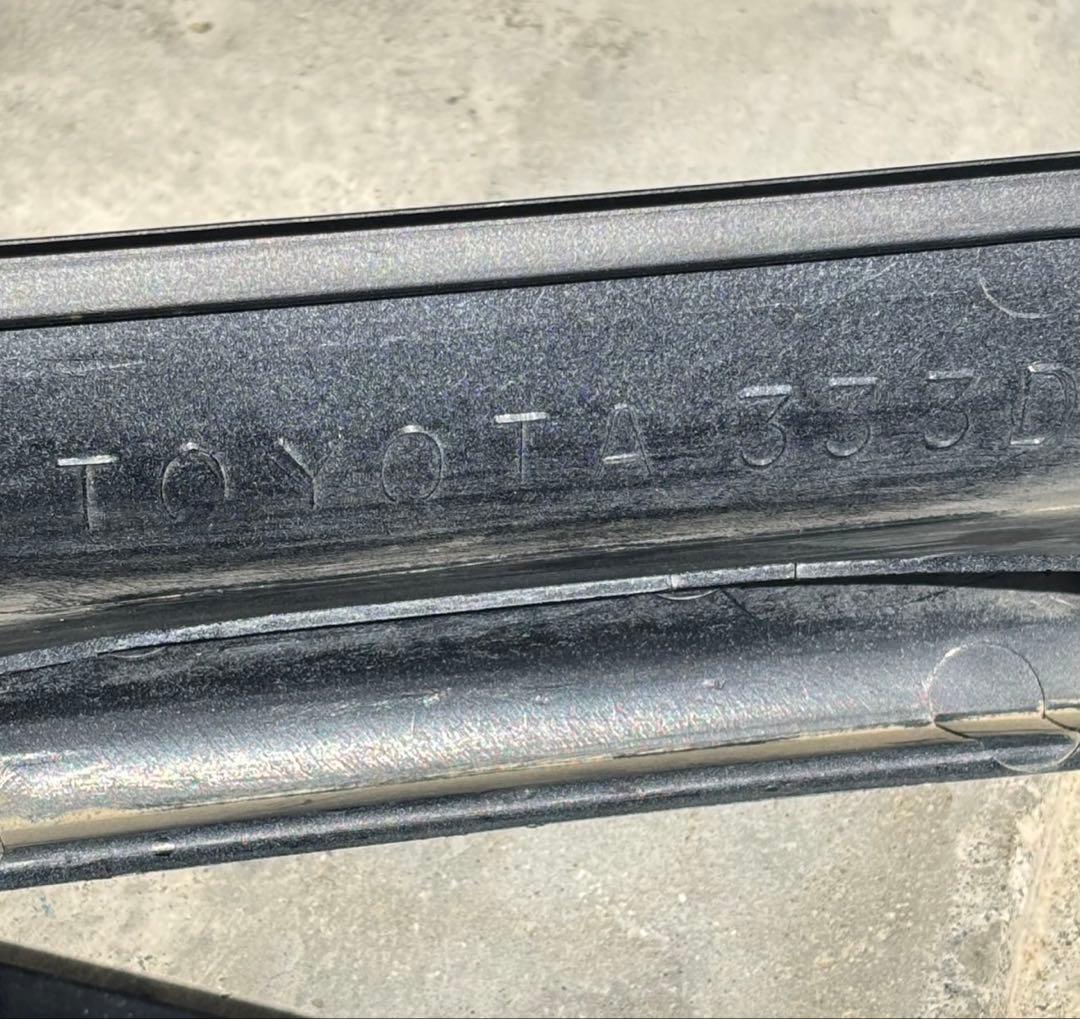 トヨタクレスタスーパールーセント（GX61）純正フロントスポイラー　当時物