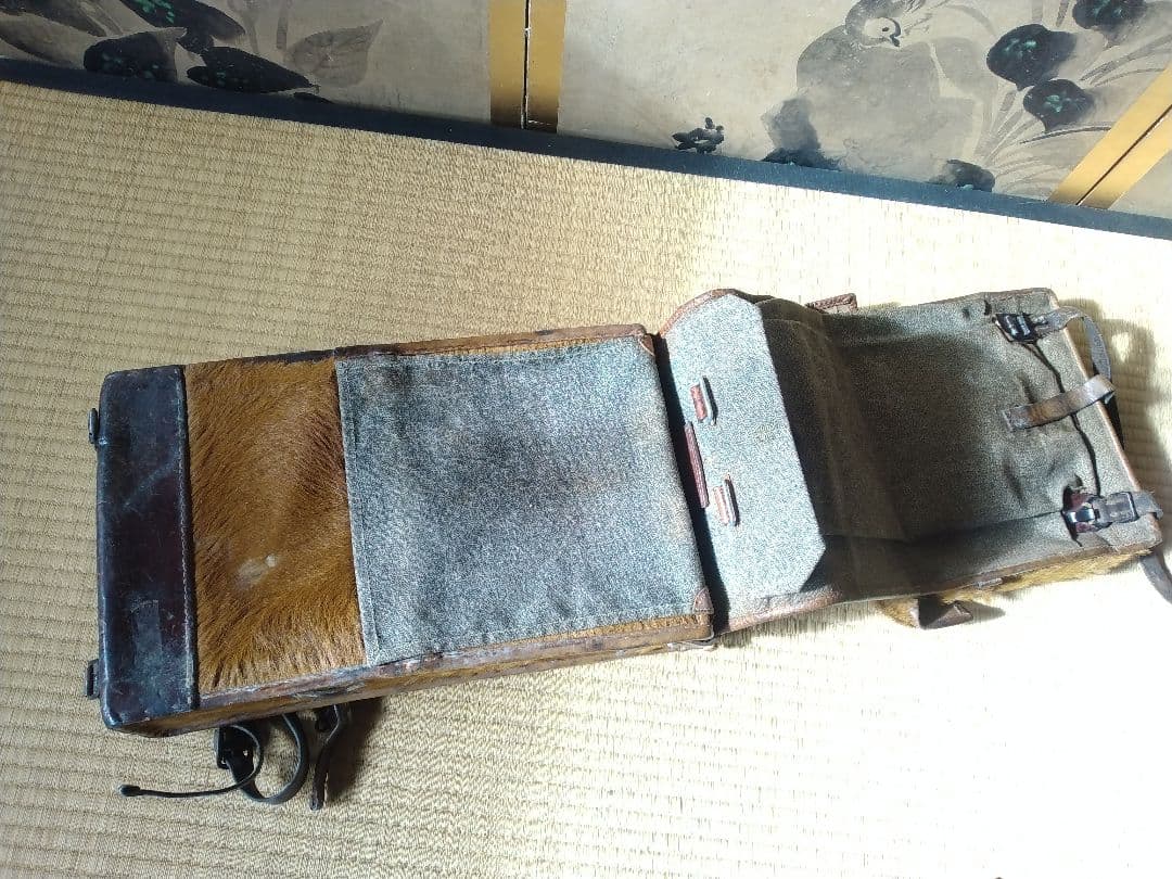 1943年製　スイス軍馬毛リュック　ディスプレイ　ミリタリー　ナイジェルクーボン