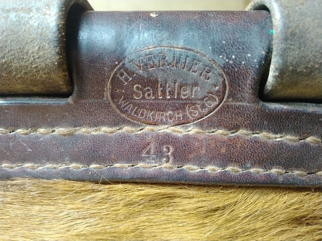 1943年製　スイス軍馬毛リュック　ディスプレイ　ミリタリー　ナイジェルクーボン