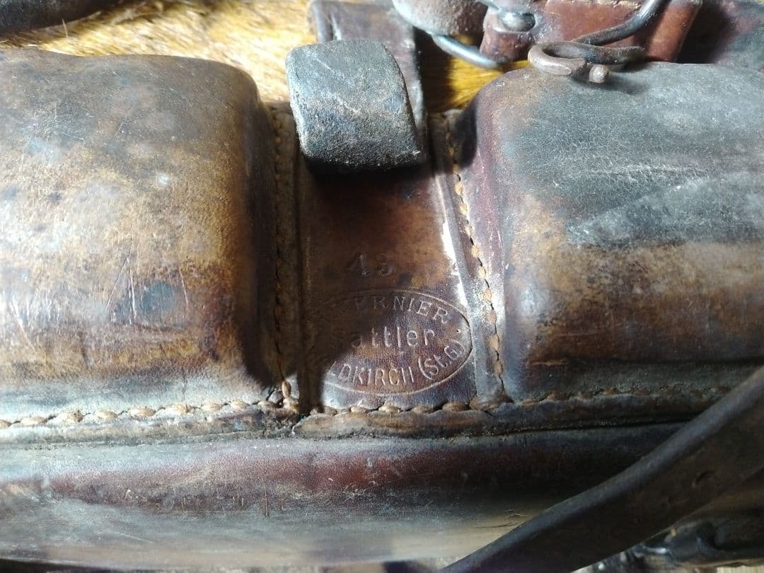 1943年製　スイス軍馬毛リュック　ディスプレイ　ミリタリー　ナイジェルクーボン