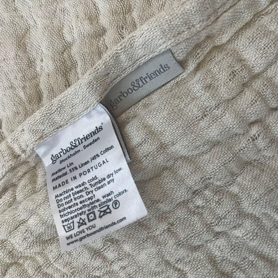 美品✨garbo&friends Mellow Blanket 110×110