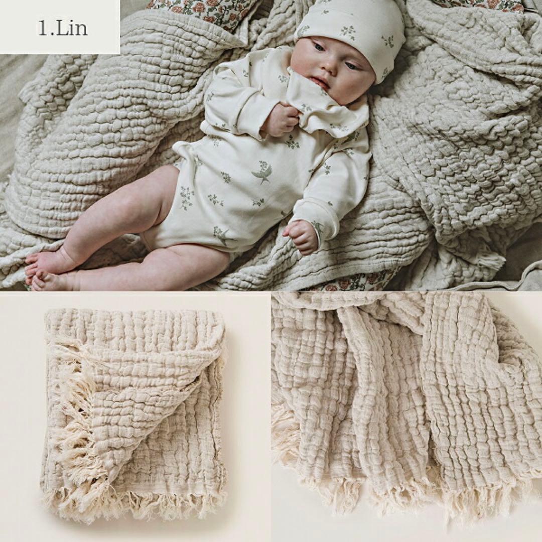 美品✨garbo&friends Mellow Blanket 110×110