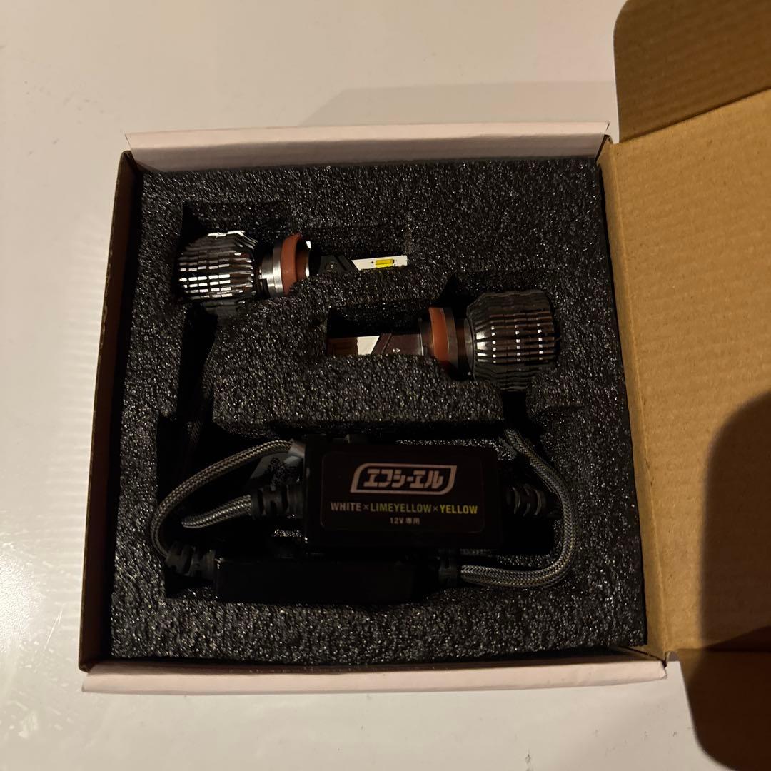 FCL エフシーエル　3色切替LEDフォグ　H8/H9/H11/H16 デリカ