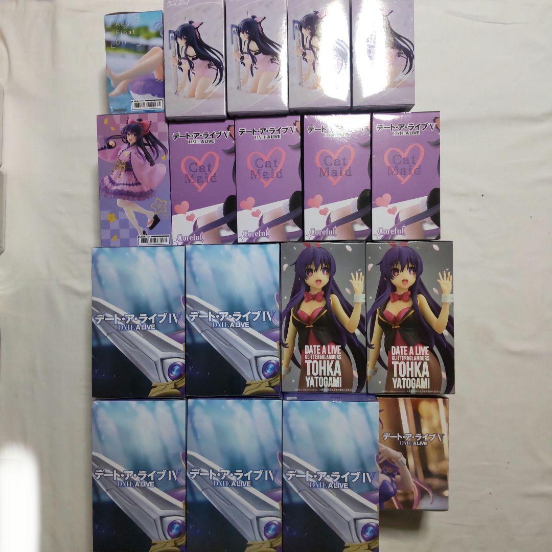 デート.ア.アライブV 夜刀神十香 プライズ景品 フィギュア 7種18体セット