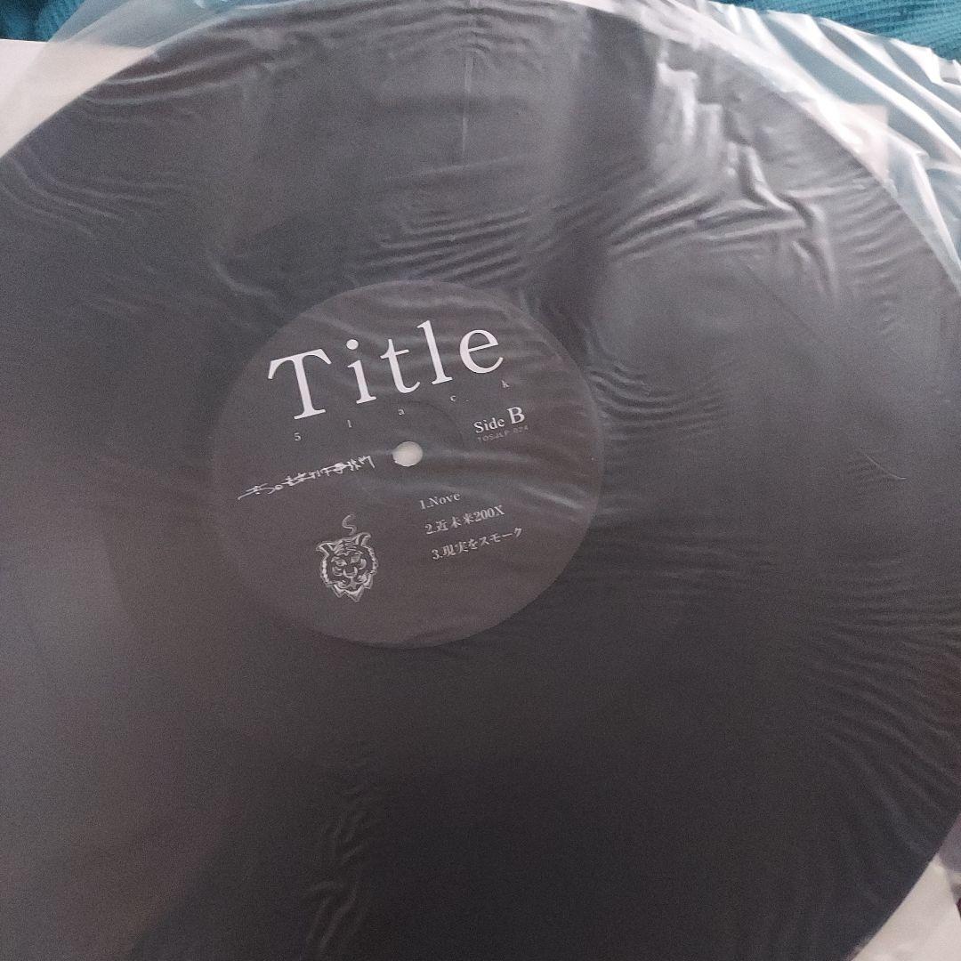 廃盤　5lack Title レコード