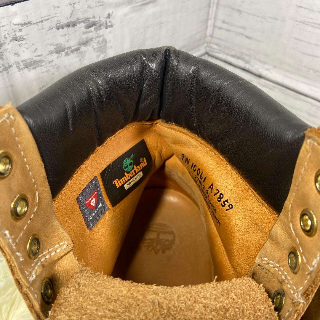 チャーム付✨ティンバーランド 6インチプレミアムブーツ イエローブーツ10061