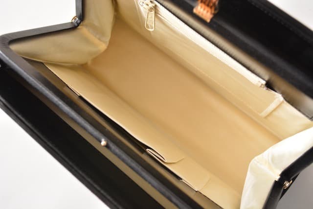 未使用 印傳 ハンドバッグ 印伝 鹿革 INDEN