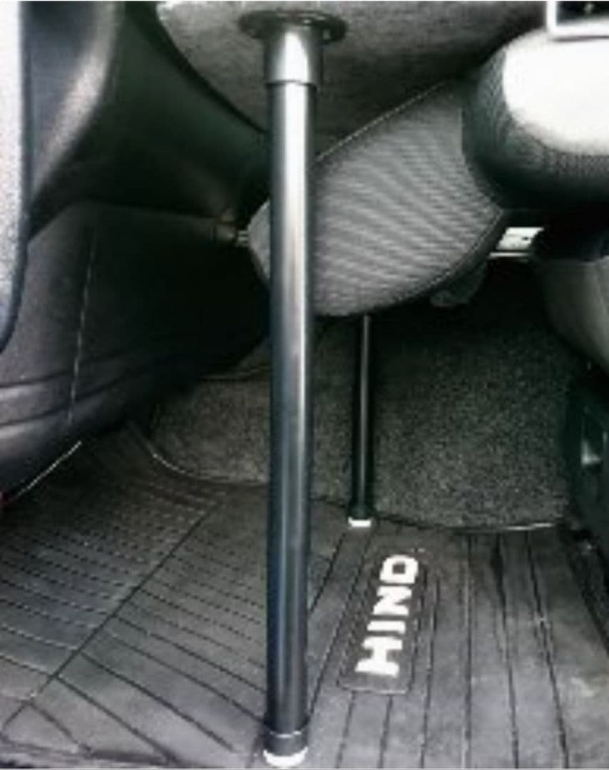 【新品】グランドプロフィア★フラット助手席 ブラックレザー★支柱付属 在庫1