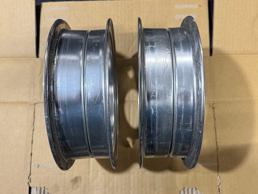 モンキー　テケガワ8インチアルミホイール　前後セット