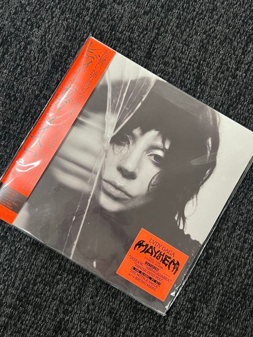 【新品未開封】【レコード】レディー・ガガ メイヘム 数量限定盤 国内盤 帯付き