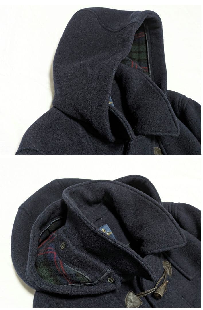近年モデル　極美品✨　ブルックスブラザーズ　ダッフルコート　ネイビー　XL